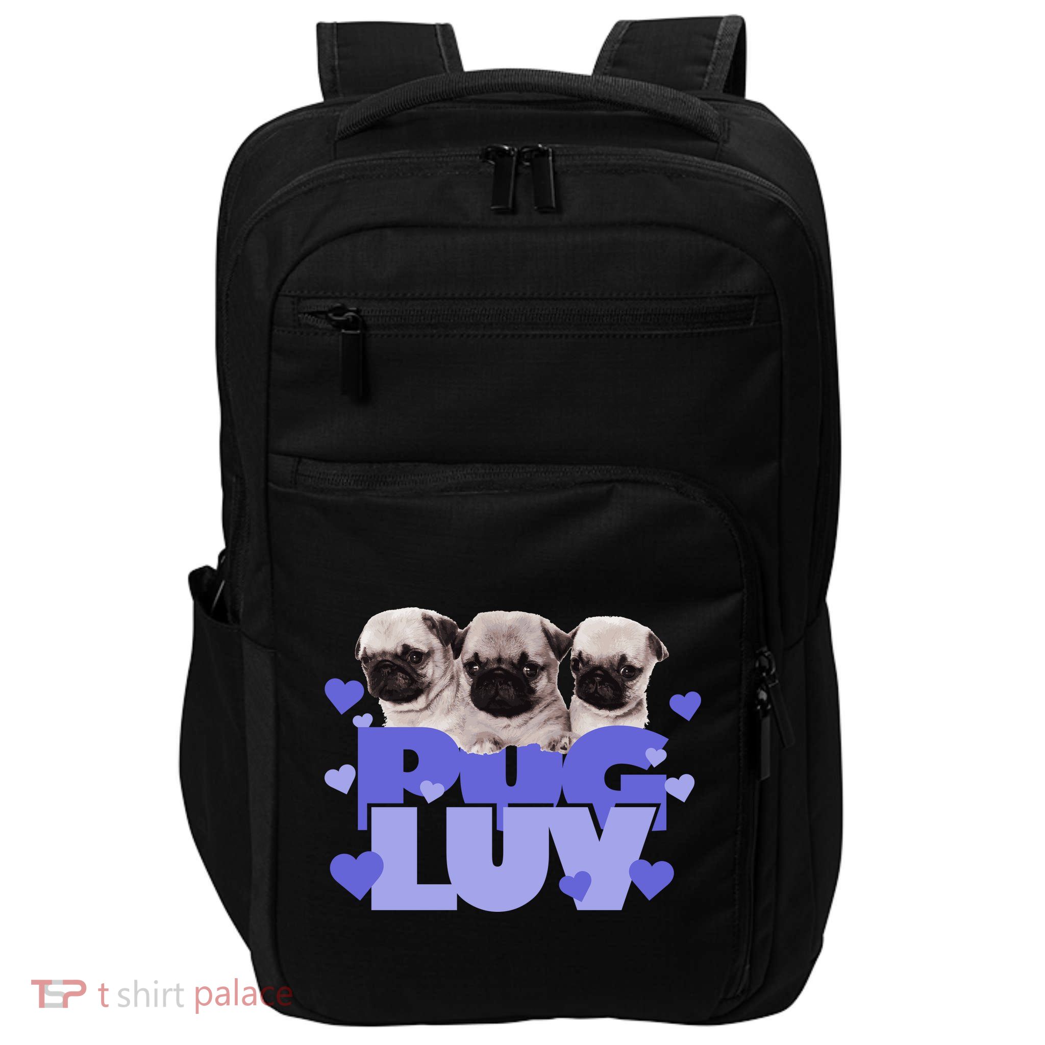 Pug Luv Impact Tech Backpack