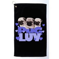 Pug Luv Golf Towel