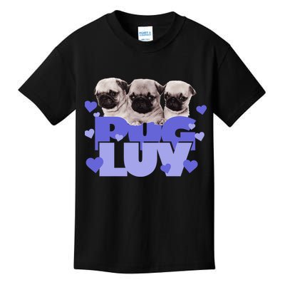 Pug Luv Kids T-Shirt