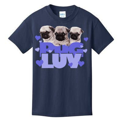 Pug Luv Kids T-Shirt