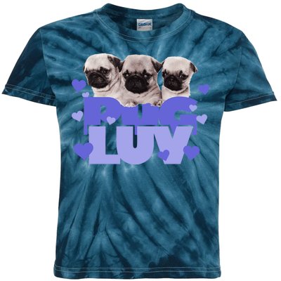 Pug Luv Kids Tie-Dye T-Shirt