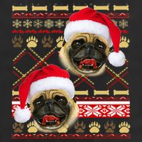 Pug Ugly Christmas Sweater Tumbler