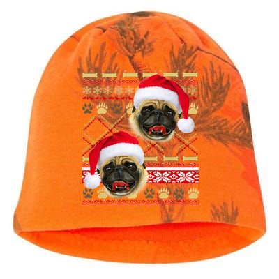 Pug Ugly Christmas Sweater Kati - Camo Knit Beanie