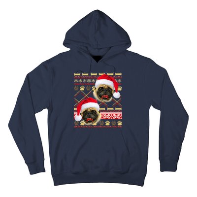 Pug Ugly Christmas Sweater Hoodie