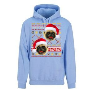 Pug Ugly Christmas Sweater Unisex Surf Hoodie