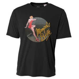 Pin Up Girl WWII B17 Flying Fortress Memphis Belle Cooling Performance Crew T-Shirt