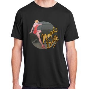 Pin Up Girl WWII B17 Flying Fortress Memphis Belle Adult ChromaSoft Performance T-Shirt