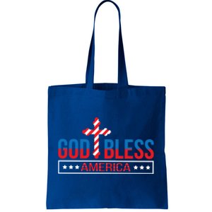 Patriotic Usa Gift God Bless America Gift Tote Bag