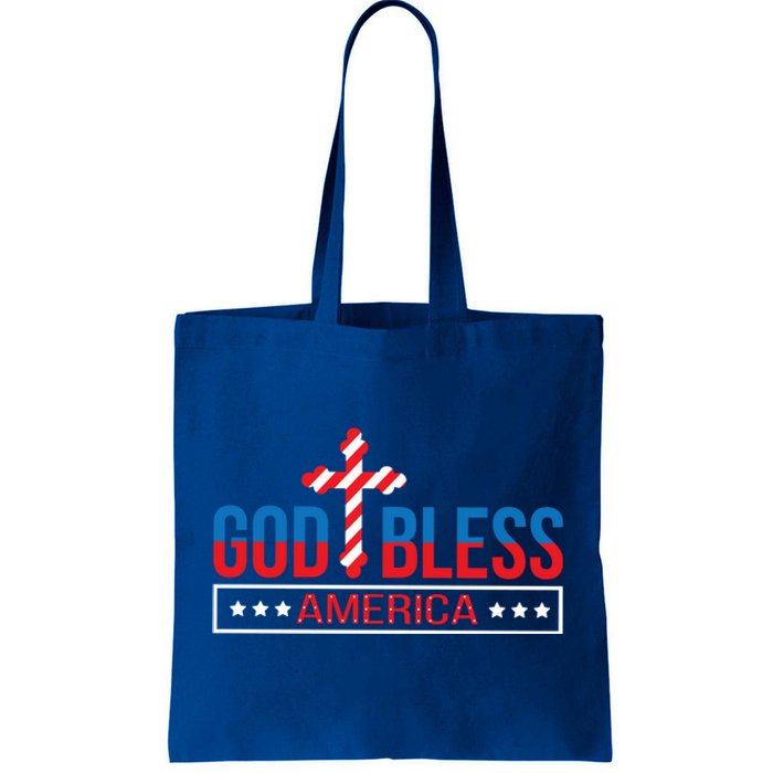 Patriotic Usa Gift God Bless America Gift Tote Bag