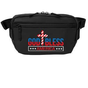 Patriotic Usa Gift God Bless America Gift Crossbody Pack