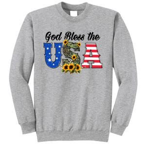 Patriotic Usa Gift Great Gift God Bless America Great Gift Sweatshirt