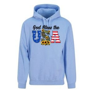 Patriotic Usa Gift Great Gift God Bless America Great Gift Unisex Surf Hoodie