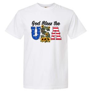 Patriotic Usa Gift Great Gift God Bless America Great Gift Garment-Dyed Heavyweight T-Shirt