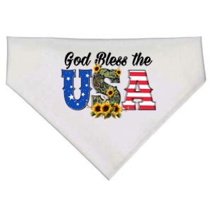 Patriotic Usa Gift Great Gift God Bless America Great Gift USA-Made Doggie Bandana