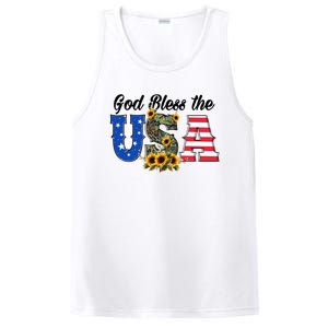 Patriotic Usa Gift Great Gift God Bless America Great Gift PosiCharge Competitor Tank