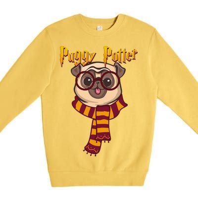 Puggy Potter Premium Crewneck Sweatshirt