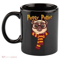 Puggy Potter 11oz C Handle Ceramic Mug
