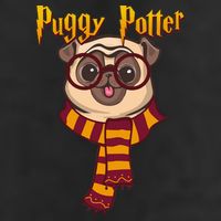 Puggy Potter Golf Towel