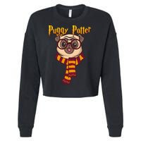 Puggy Potter Cropped Pullover Crew