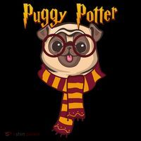 Puggy Potter Zip Tote Bag