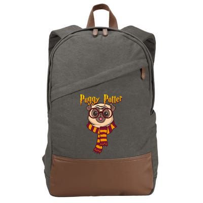 Puggy Potter Cotton Canvas Backpack