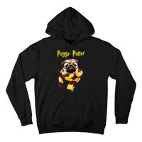 Puggy Potter Funny Parody Movie Hoodie