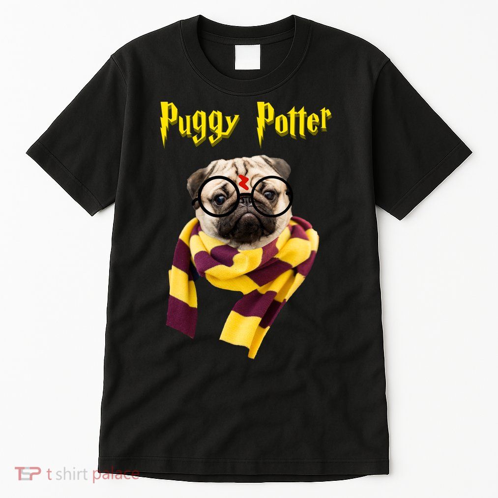 Puggy Potter Funny Parody Movie Tall T-Shirt