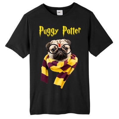 Puggy Potter Funny Parody Movie Tall Fusion ChromaSoft Performance T-Shirt