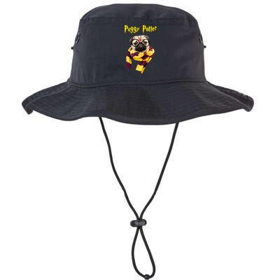 Puggy Potter Funny Parody Movie Bucket Hat