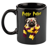 Puggy Potter Funny Parody Movie 11oz C Handle Ceramic Mug