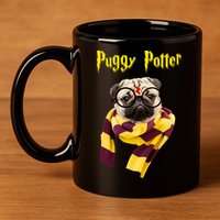 Puggy Potter Funny Parody Movie 11oz C Handle Ceramic Mug