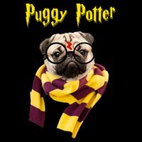 Puggy Potter Funny Parody Movie 16 in Basic Backpack