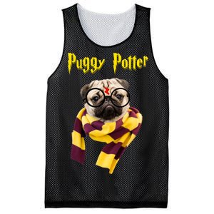 Puggy Potter Funny Parody Movie Mesh Reversible Basketball Jersey Tank