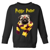 Puggy Potter Funny Parody Movie Toddler Sweatshirt