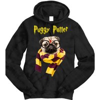 Puggy Potter Funny Parody Movie Tie Dye Hoodie