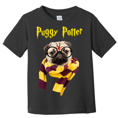 Puggy Potter Funny Parody Movie Toddler T-Shirt