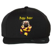 Puggy Potter Funny Parody Movie Wool Snapback Cap