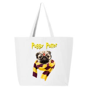 Puggy Potter Funny Parody Movie 25L Jumbo Tote