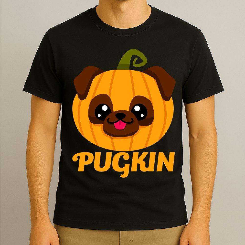 Pugkin Pumpkin Pug T-Shirt
