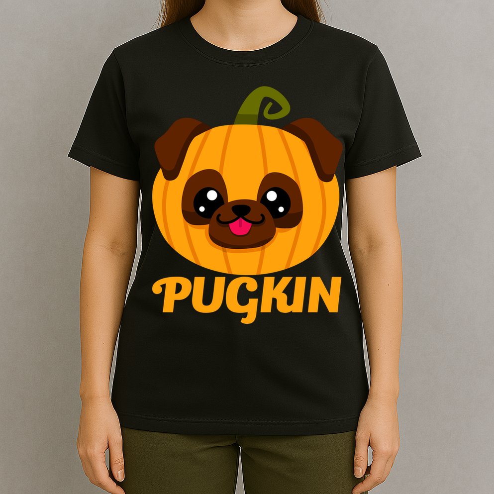 Pugkin Pumpkin Pug T-Shirt