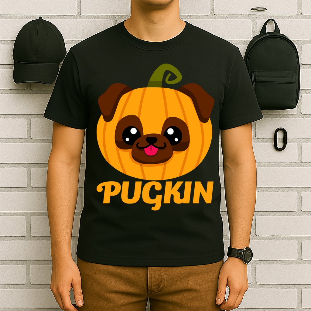 Pugkin Pumpkin Pug T-Shirt