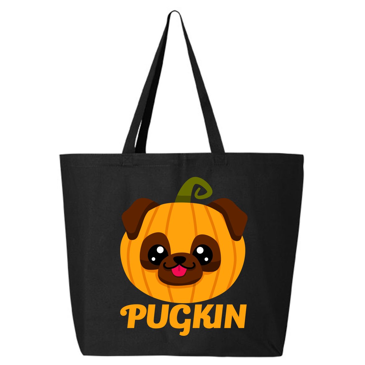 Pugkin Pumpkin Pug 25L Jumbo Tote