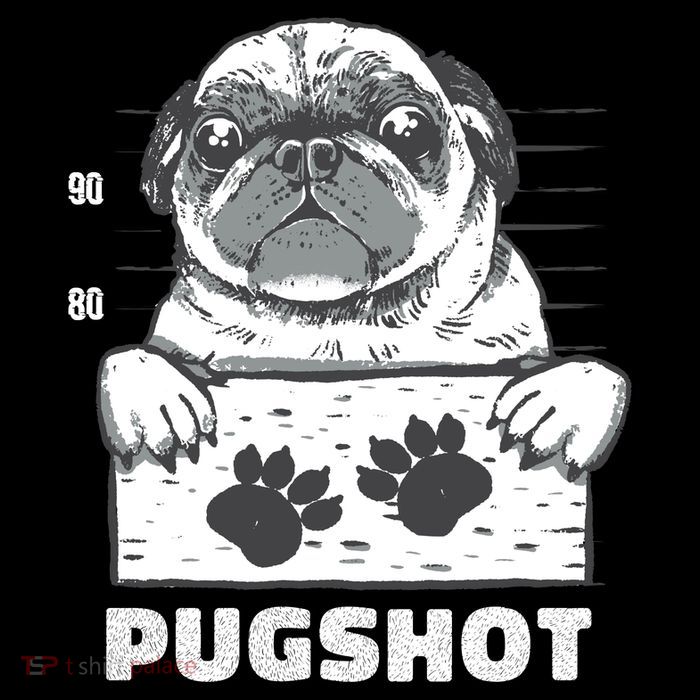Pugshot Jail Prison Funny Pug Wool Snapback Cap