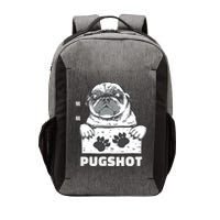 Pugshot Jail Prison Funny Pug Vector Backpack