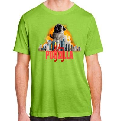 Pugzilla Funny Pug Adult ChromaSoft Performance T-Shirt