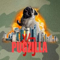 Pugzilla Funny Pug Legacy Tie Dye Trucker Hat