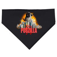 Pugzilla Funny Pug USA-Made Doggie Bandana