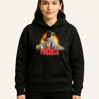 Pugzilla Funny Pug Hoodie