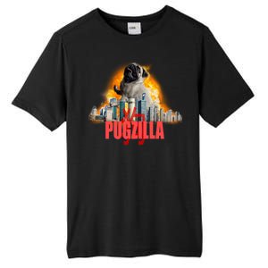 Pugzilla Funny Pug Tall Fusion ChromaSoft Performance T-Shirt