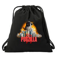 Pugzilla Funny Pug Drawstring Bag